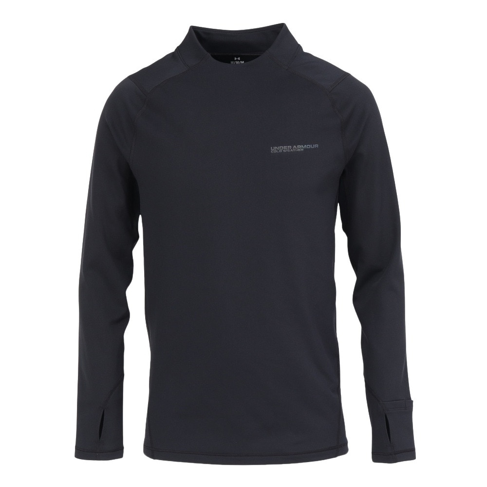 アンダーアーマー（UNDER ARMOUR）（メンズ）コールドウェザー プロ ロングスリーブ モックネック シャツ 6007387 001