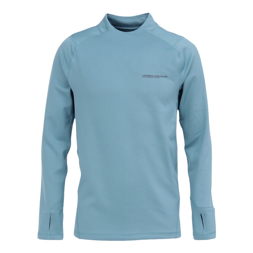 アンダーアーマー（UNDER ARMOUR）（メンズ）コールドウェザー プロ ロングスリーブ モックネック シャツ 6007387 418