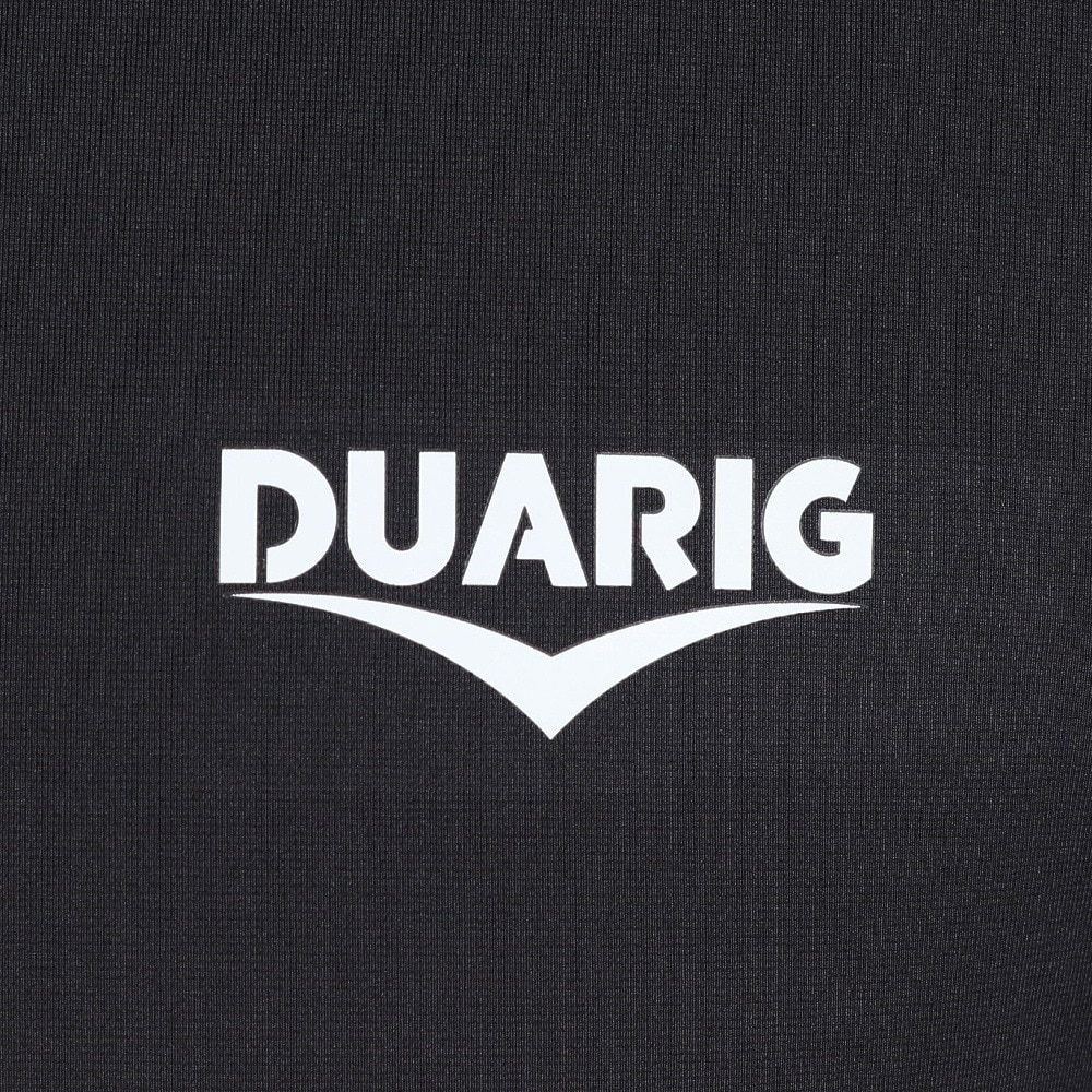 デュアリグ（DUARIG）（メンズ）ドライプラス LOOSE クルーネック 長袖シャツ 5S0008-AHET-786TNR BLK