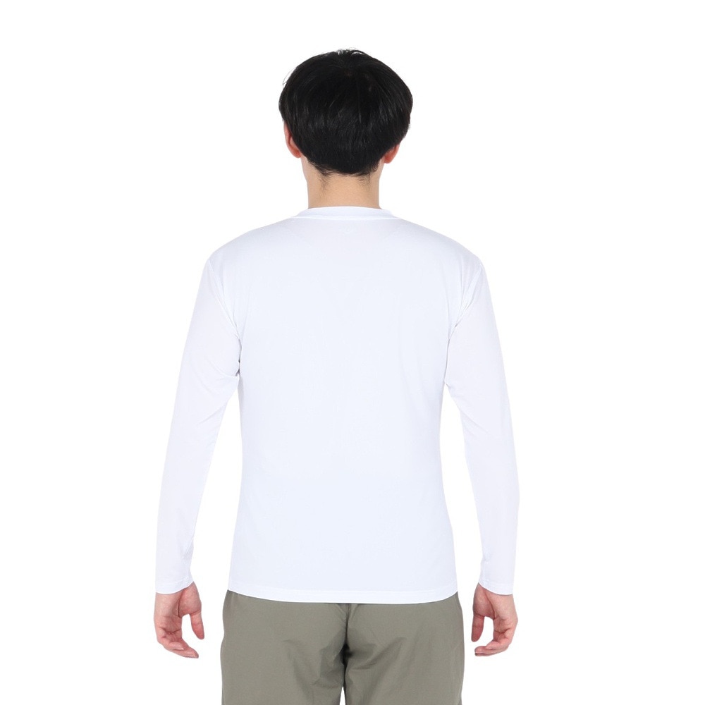 デュアリグ（DUARIG）（メンズ）ドライプラス LOOSE クルーネック 長袖シャツ 5S0008-AHET-786TNR WHT