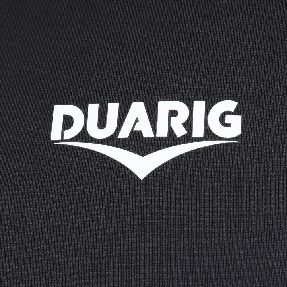 デュアリグ（DUARIG）（メンズ）ドライプラス LOOSE モックネック 長袖シャツ 5S0010-AHET-786TNR BLK
