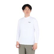 (メンズ)ドライプラス LOOSE モックネック 長袖シャツ 5S0010-AHET-786TNR WHT