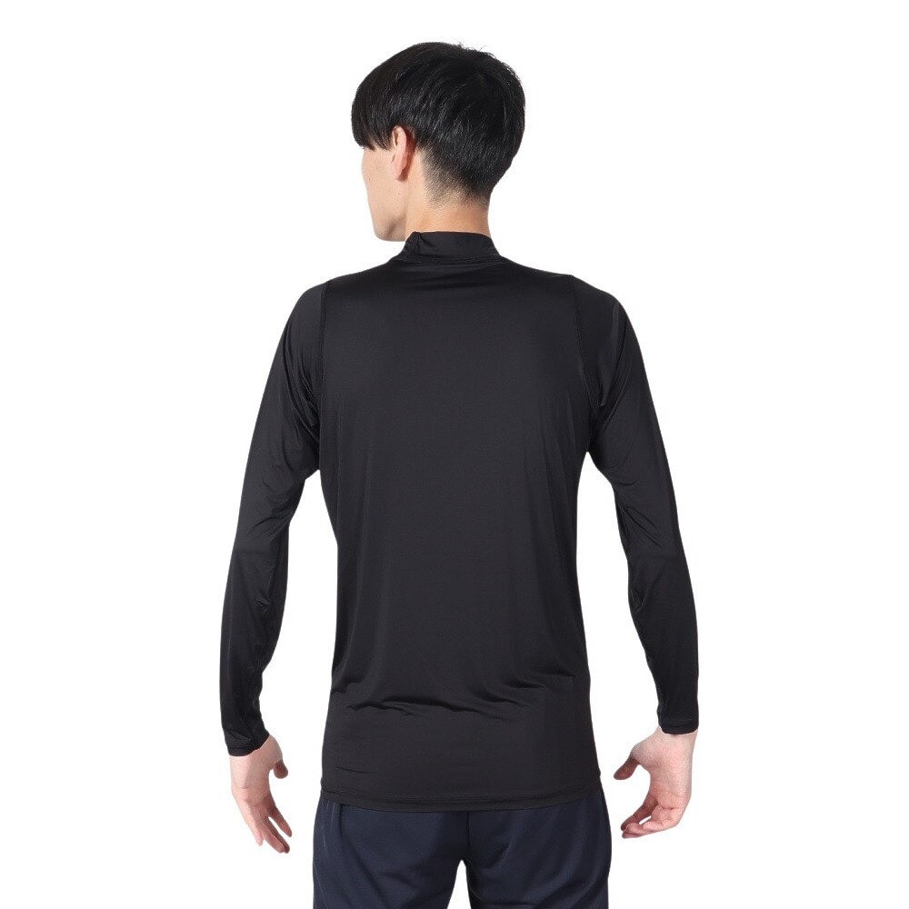 シースリーフィット（C3fit）（メンズ）クーリング モックネック ロングスリーブgC62110 BK