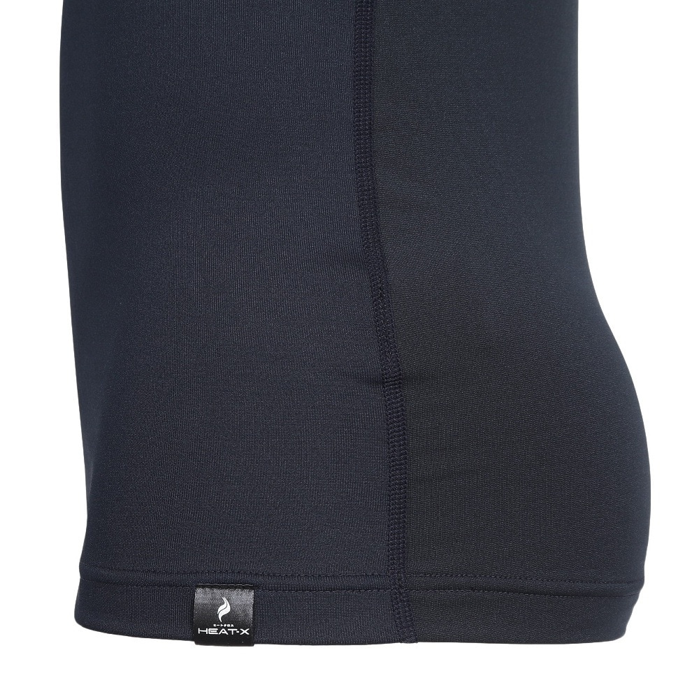 デュアリグ（DUARIG）（メンズ）ヒートクロス 長袖モックネック 5F0005-AHET-786ES BLK