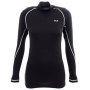 フィラ（FILA）（レディース）微起毛 長袖ハイネック クルーネックロングインナー 446-909-BGY
