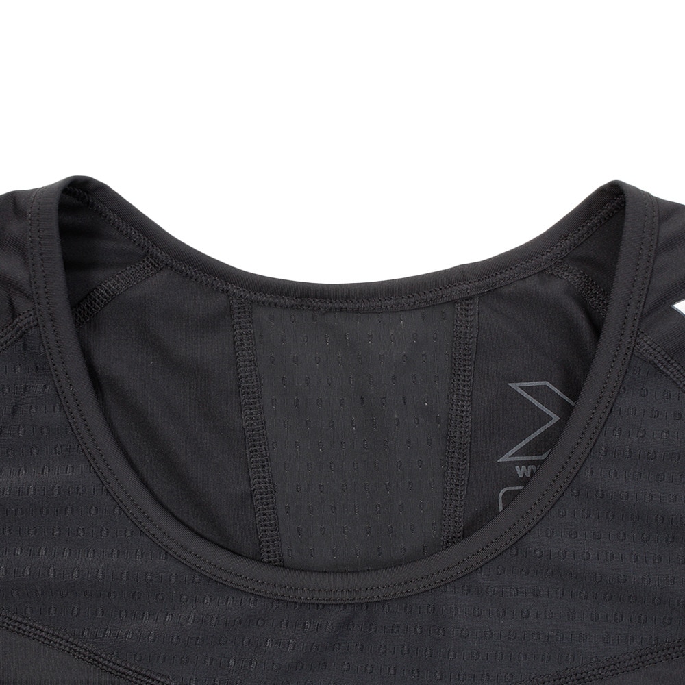 ツー・タイムズ・ユー（2XU）（レディース）コンプレッション トップ 長袖 WA2270A-BLK/BLK