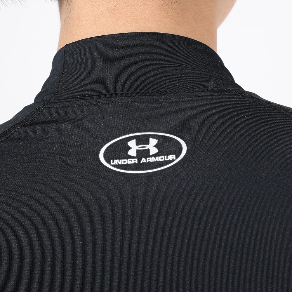 アンダーアーマー（UNDER ARMOUR）（レディース）ヒートギア コンプレッション ロングスリーブ モック 1358605 BLK AT オンライン価格