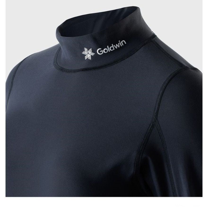 シースリーフィット（C3fit）（レディース）光電子ウォームハイネックロングスリーブ GCW62302 BK