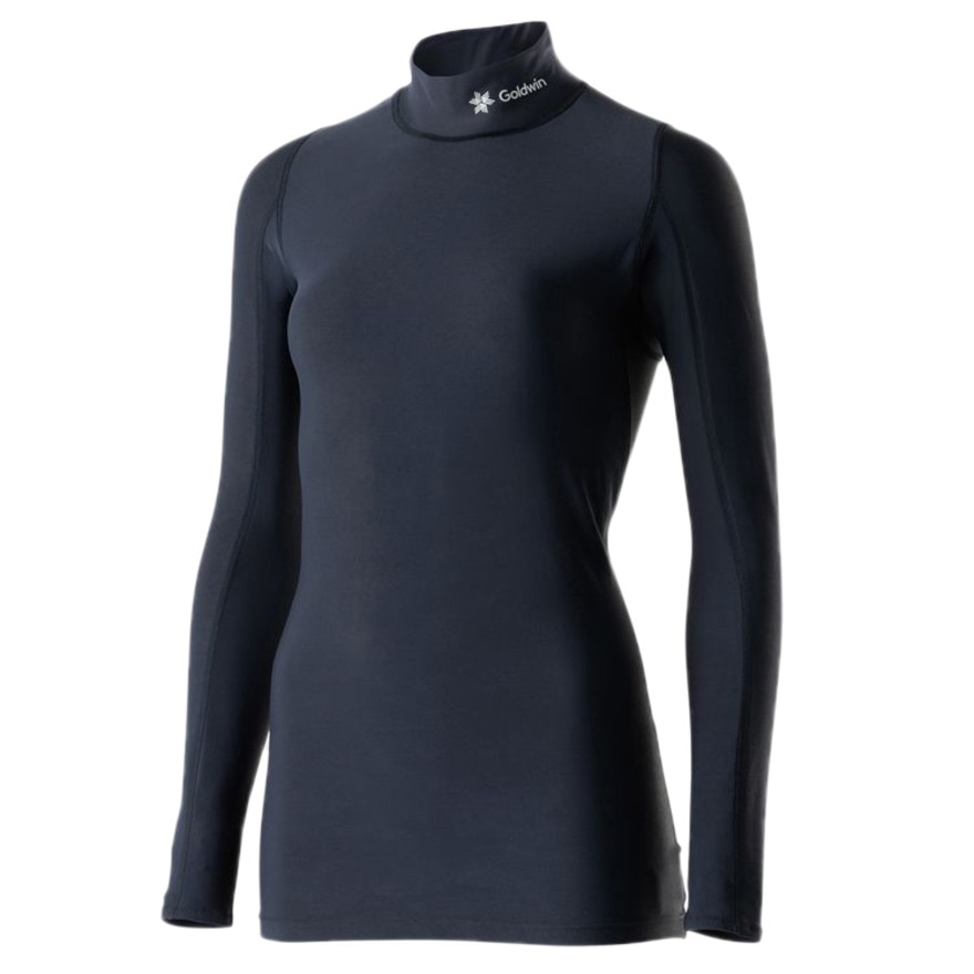 シースリーフィット（C3fit）（レディース）光電子ウォームハイネックロングスリーブ GCW62302 BK