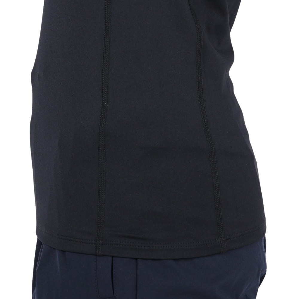 ルコックスポルティフ（lecoqsportif）（レディース）長袖シャツ レディース クルーネックインナー QMWWJB90XB BK
