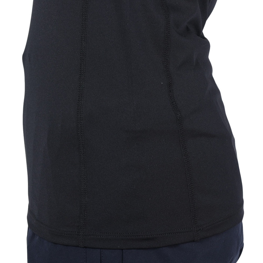 ルコックスポルティフ（lecoqsportif）（レディース）長袖シャツ レディース モックネックインナー QMWWJB91XB BK