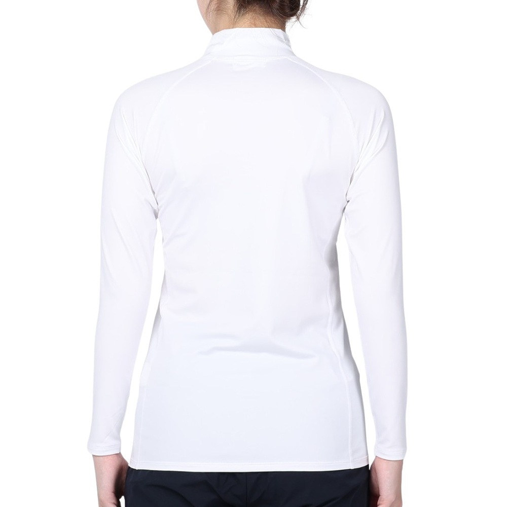ルコックスポルティフ（lecoqsportif）（レディース）モックネックインナー QMWWJB91XB WH