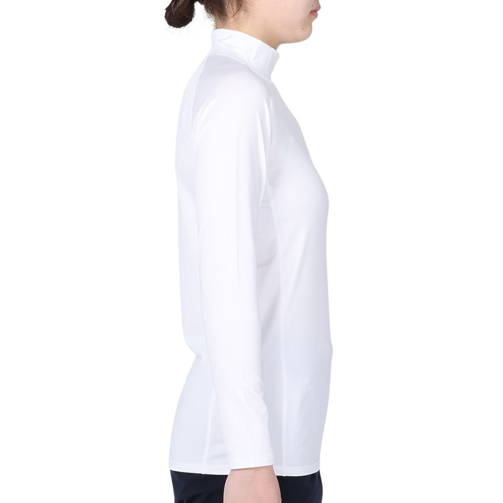 ルコックスポルティフ（lecoqsportif）（レディース）モックネックインナー QMWWJB91XB WH
