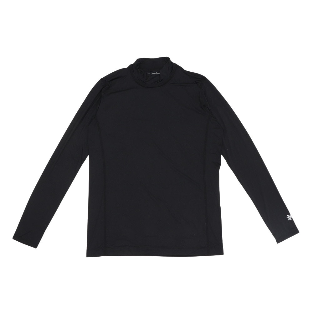 シースリーフィット（C3fit）（レディース）クーリング モックネック 長袖シャツ GCW65100 BK