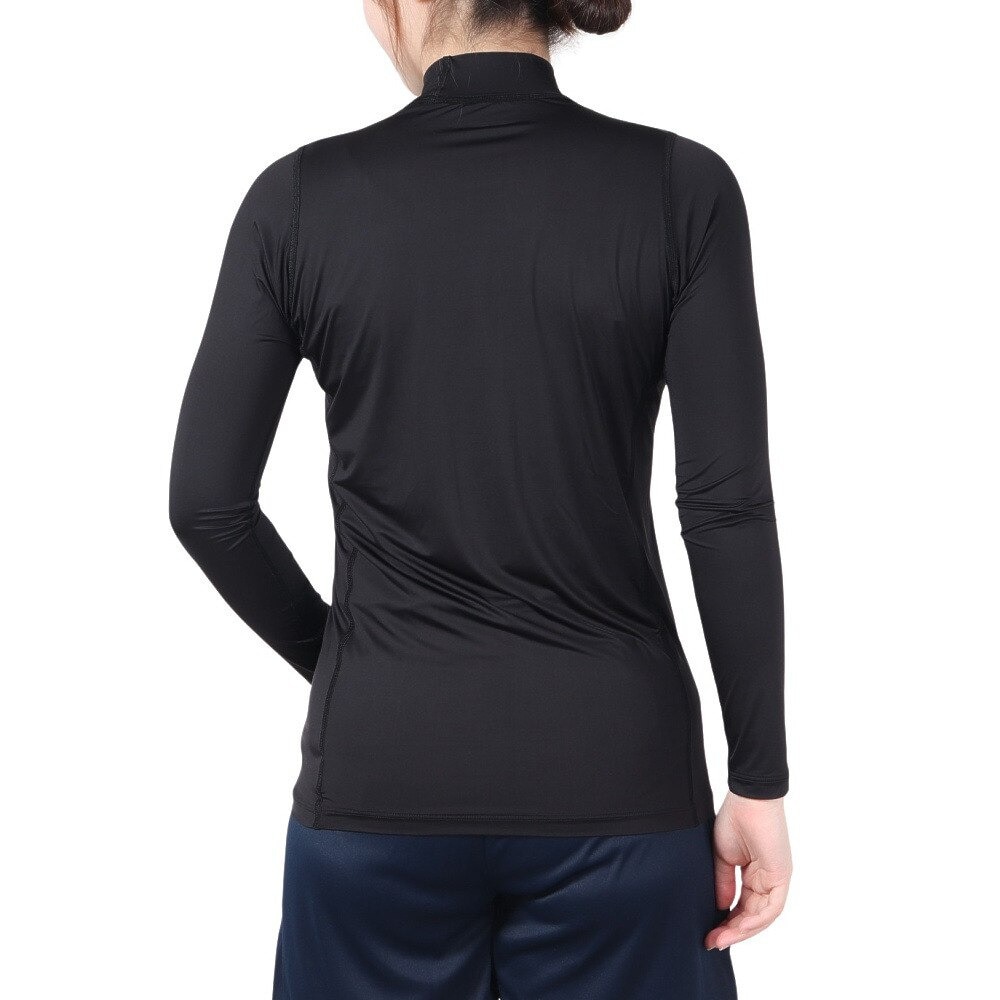シースリーフィット（C3fit）（レディース）クーリング モックネック ロングスリーブ GCW62110 BK