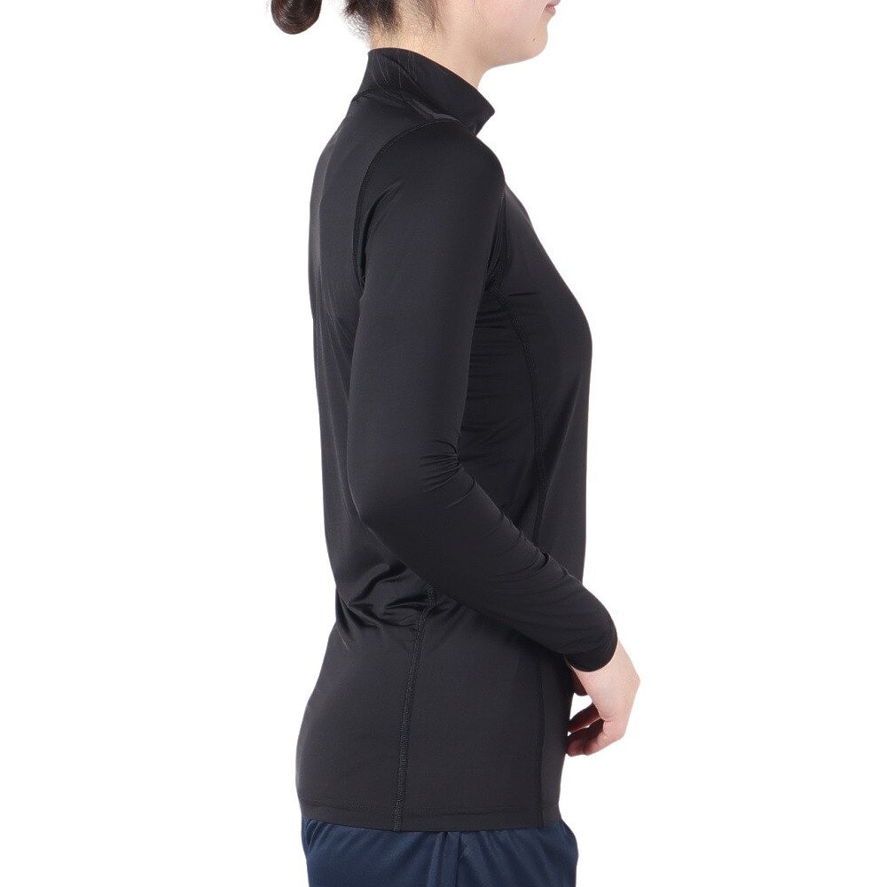 シースリーフィット（C3fit）（レディース）クーリング モックネック ロングスリーブ GCW62110 BK