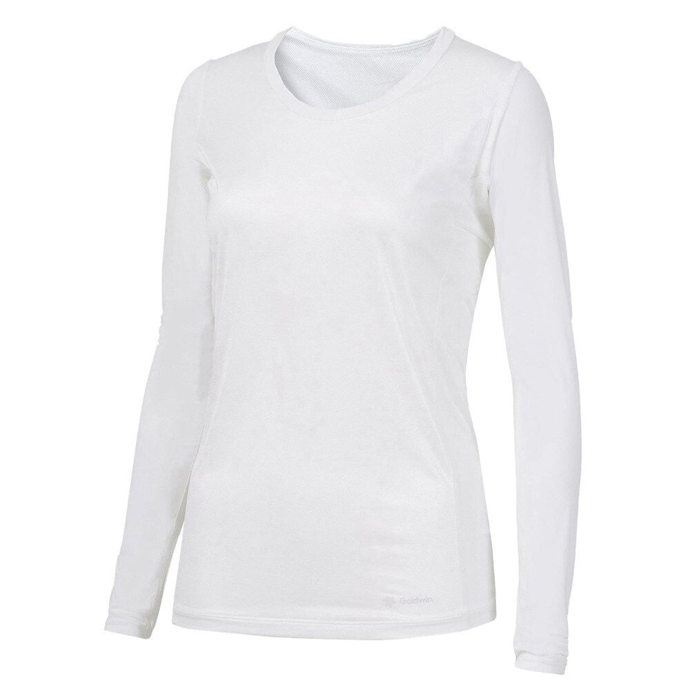 シースリーフィット（C3fit）（レディース）クーリング ラウンドネック ロングスリーブシャツ GCW62111 W