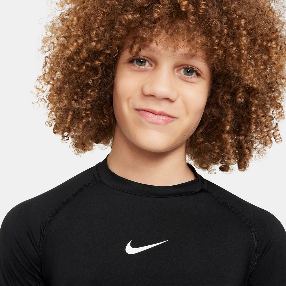 ナイキ（NIKE）（キッズ）ジュニア プロ ドライフィット 長袖 トップ 24 FJ6822-010