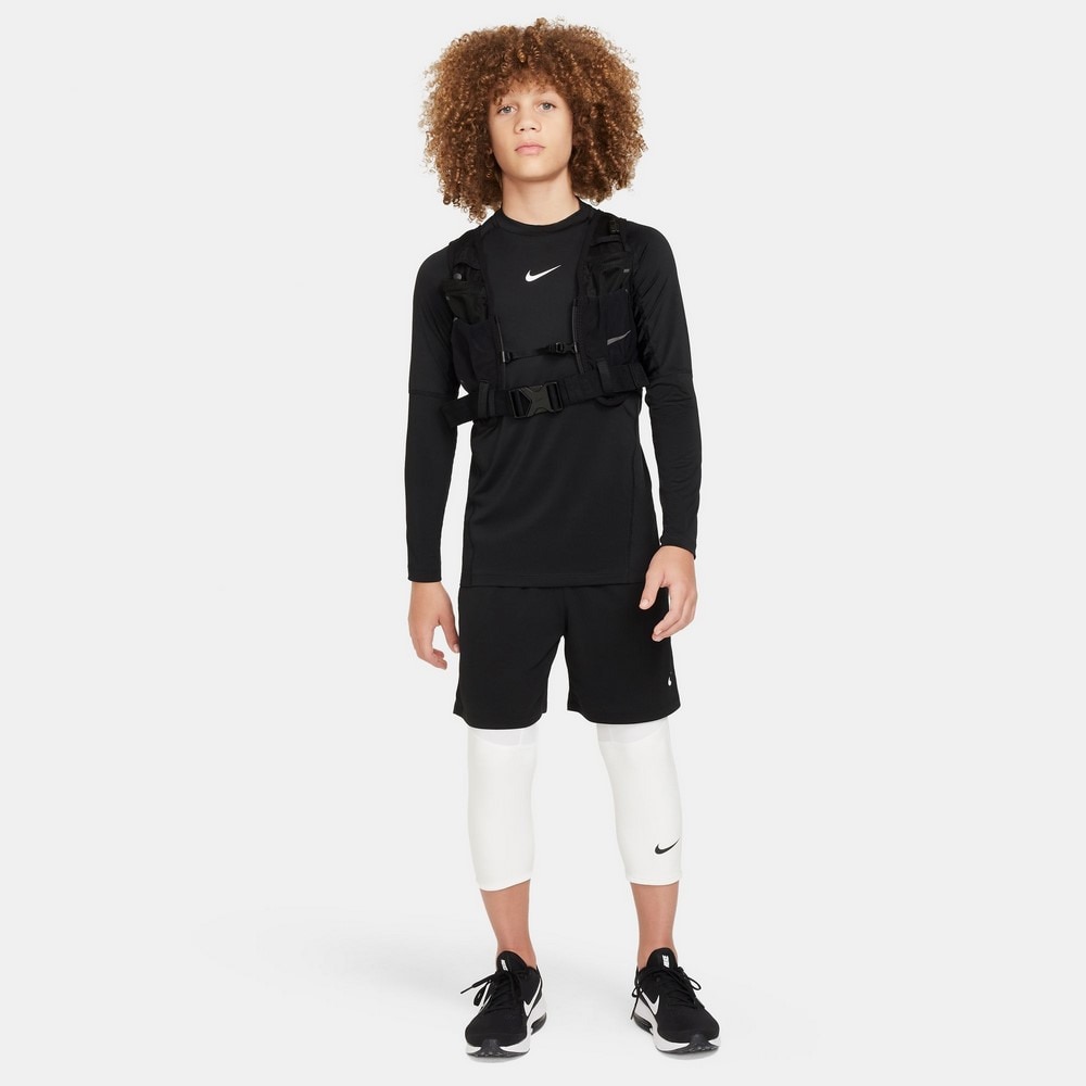 ナイキ（NIKE）（キッズ）ジュニア プロ ドライフィット 長袖 トップ 24 FJ6822-010