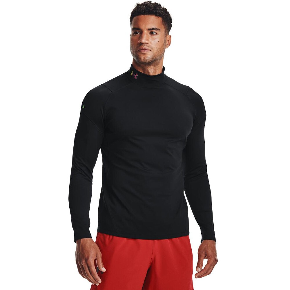 アンダーアーマー（UNDER ARMOUR）（メンズ）インナー 通気性 防臭 ブラック 黒 ラッシュ コールドギア モック 1366059 001★★★