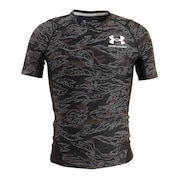 アンダーアーマー（UNDER ARMOUR）（メンズ）接触冷感 アイソチル コンプレッション 半袖 シャツ プリント 1371892 001 速乾 ヒートギア(夏向け)