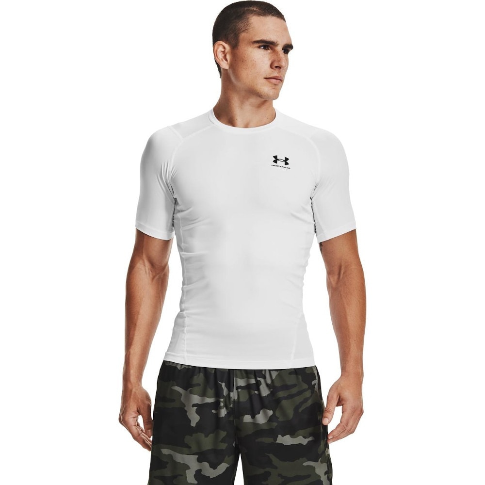 アンダーアーマー（UNDER ARMOUR）（メンズ）ヒートギア(夏向け) ショートスリーブ シャツ 1361518 100 アンダーシャツ 半袖 速乾