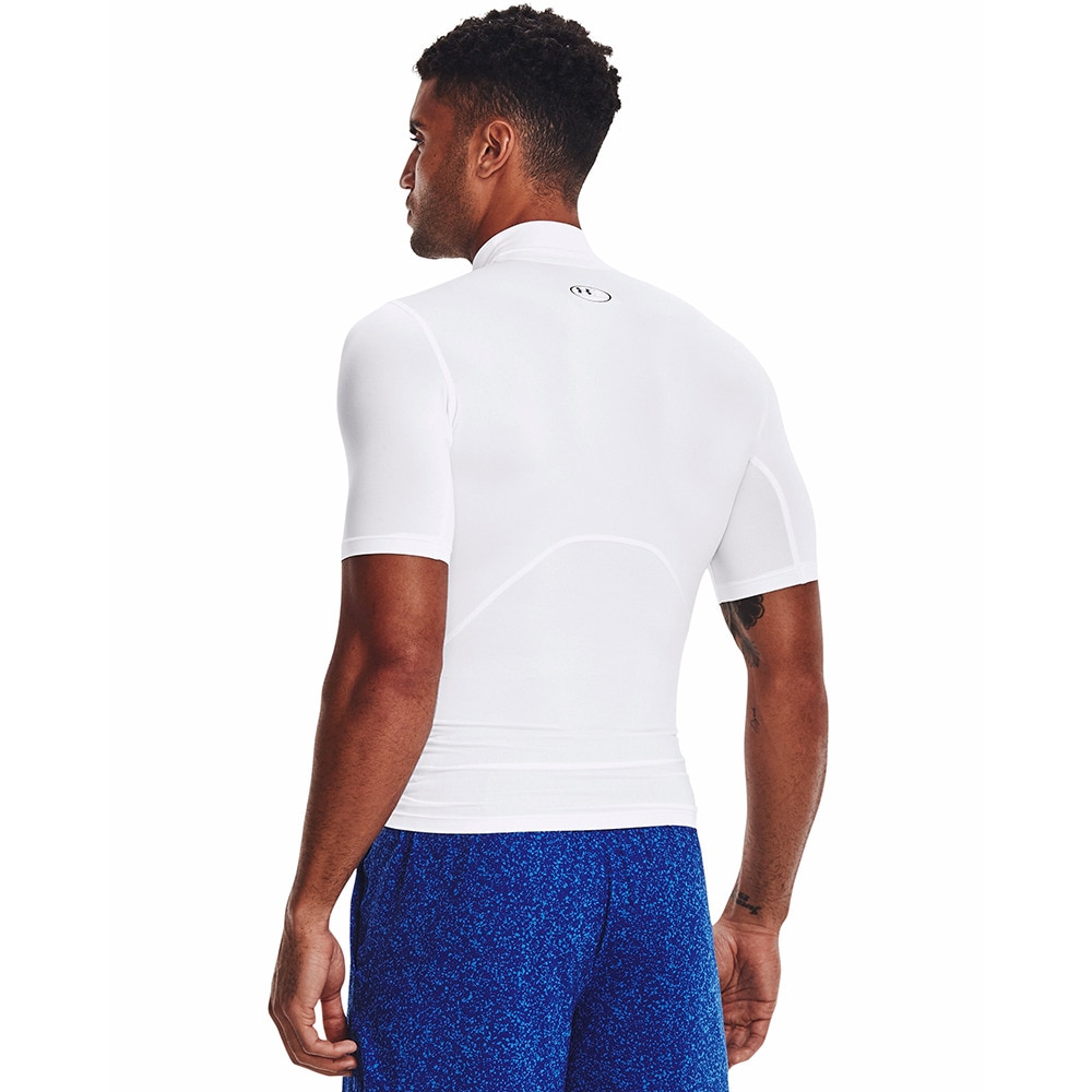 アンダーアーマー（UNDER ARMOUR）（メンズ）ヒートギア(夏向け) コンプレッション モック ショートスリーブ シャツ 1372586 100 速乾