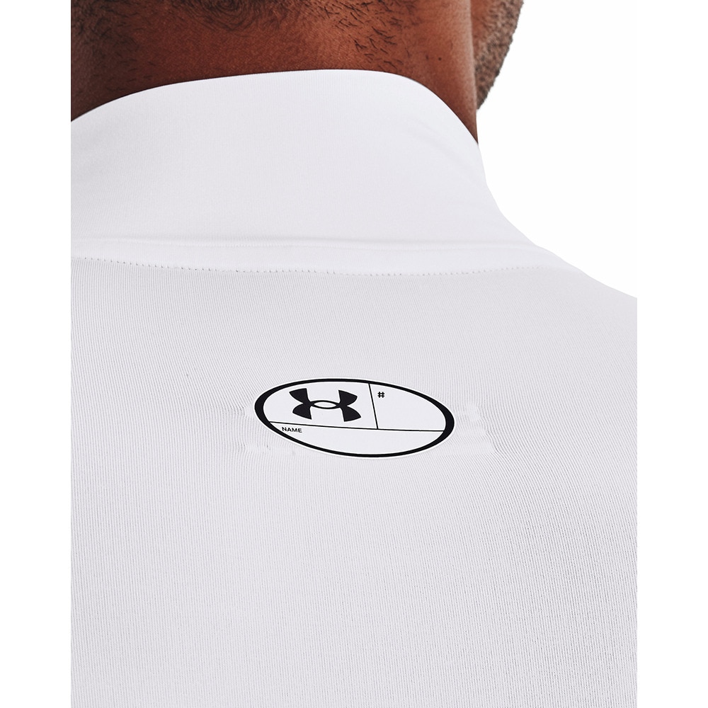 アンダーアーマー（UNDER ARMOUR）（メンズ）ヒートギア(夏向け) コンプレッション モック ショートスリーブ シャツ 1372586 100 速乾