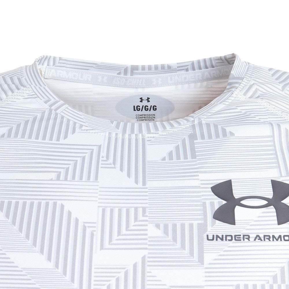 アンダーアーマー（UNDER ARMOUR）（メンズ）半袖シャツ メンズ アイソチル コンプレッション  NV 1378345 014 冷感 速乾 ヒートギア(夏向け)