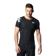 アンダーアーマー（UNDER ARMOUR）（メンズ）半袖 UA ヒートギアアーマー ショートスリーブ ノベルティ 1378351 001