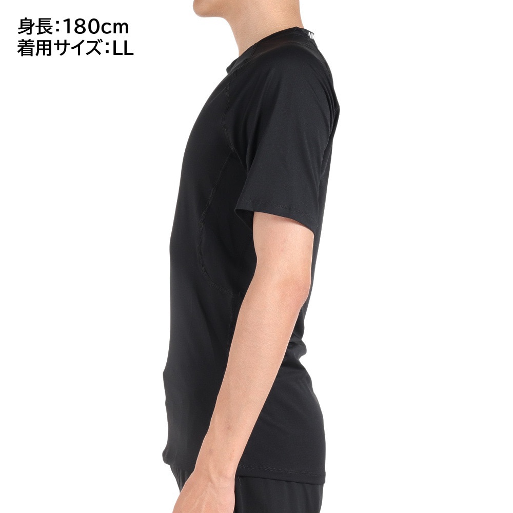 ナイキ（NIKE）（メンズ）半袖Tシャツ メンズ ドライフィット タイト フィットネストップ FB7933-010