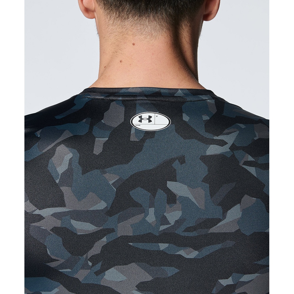 アンダーアーマー（UNDER ARMOUR）（メンズ）コンプレッション インナー 夏用 アイソチル ノベルティ ショートスリーブ シャツ 1384785 001 冷感 消臭