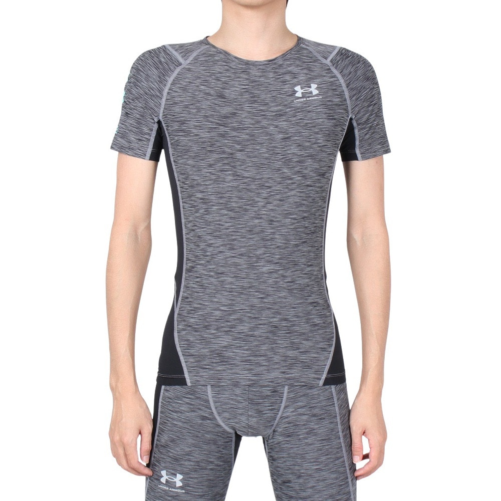アンダーアーマー（UNDER ARMOUR）（メンズ）ヒートギアアーマー コンプレッション ノベルティ ショートスリーブ シャツ 1384789 035