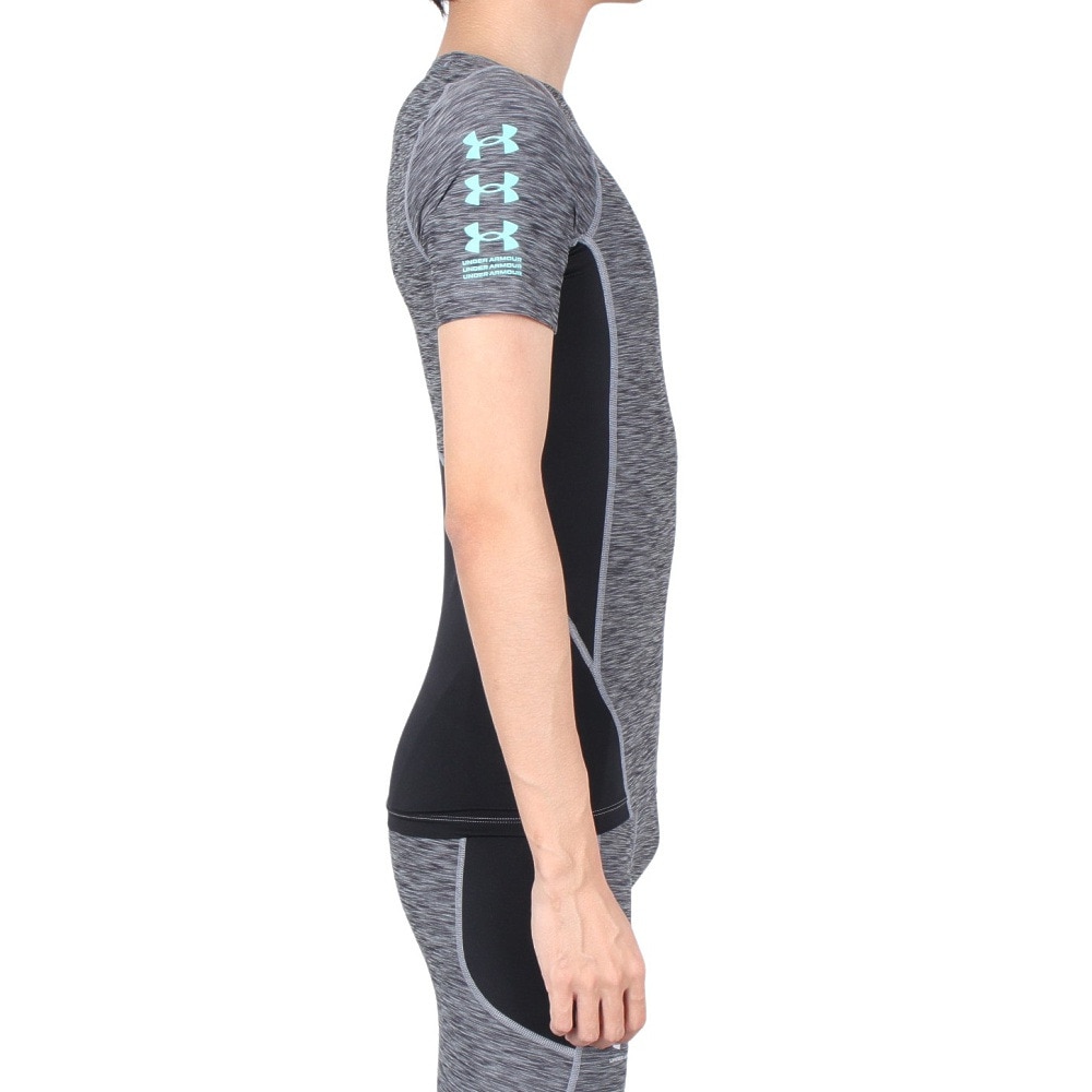 アンダーアーマー（UNDER ARMOUR）（メンズ）ヒートギアアーマー コンプレッション ノベルティ ショートスリーブ シャツ 1384789 035