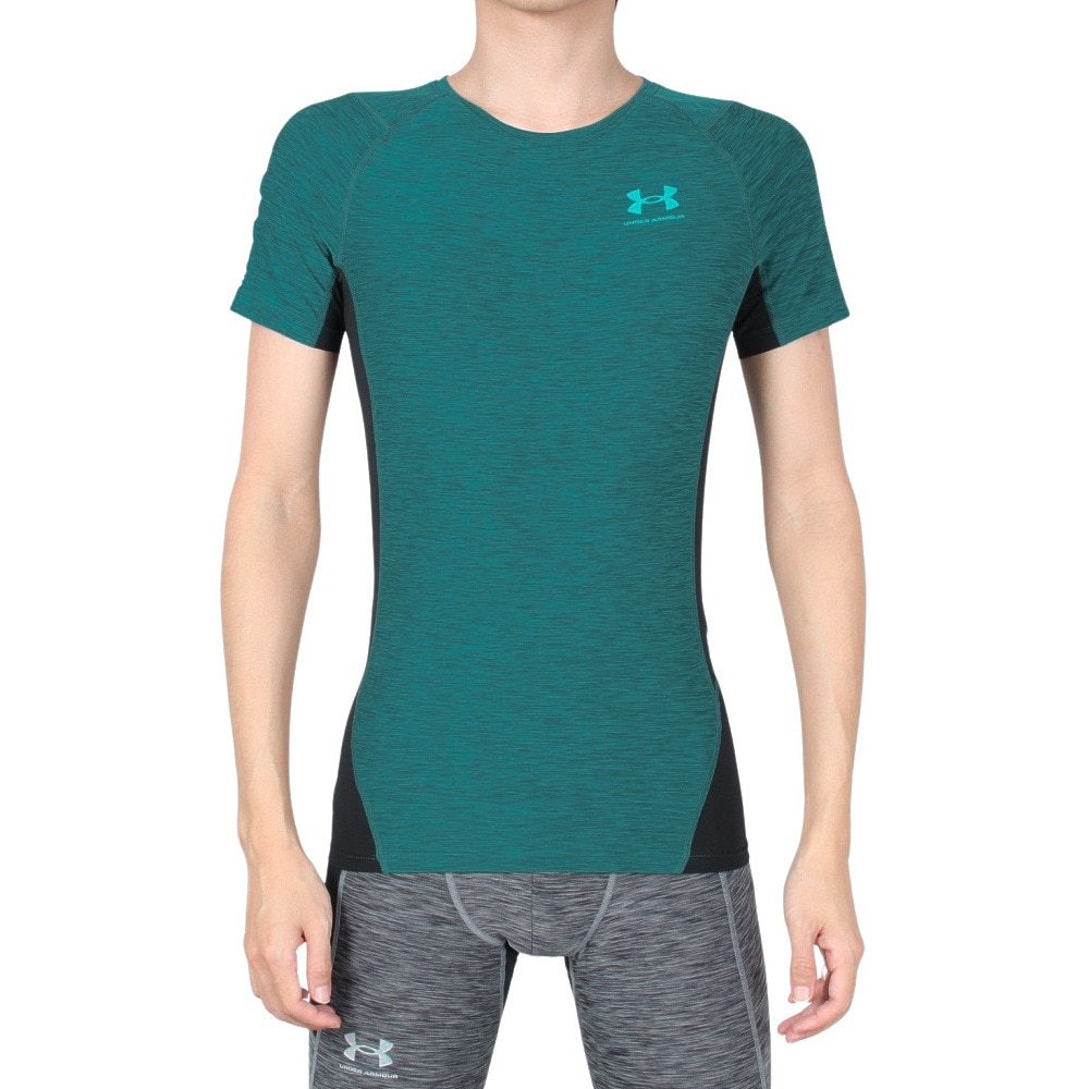アンダーアーマー（UNDER ARMOUR）（メンズ）ヒートギアアーマー コンプレッション ノベルティ ショートスリーブシャツ 1384789 449