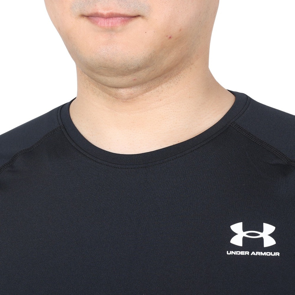 アンダーアーマー（UNDER ARMOUR）（メンズ）ヒートギア フィッティド ショートスリーブシャツ 1387941 001