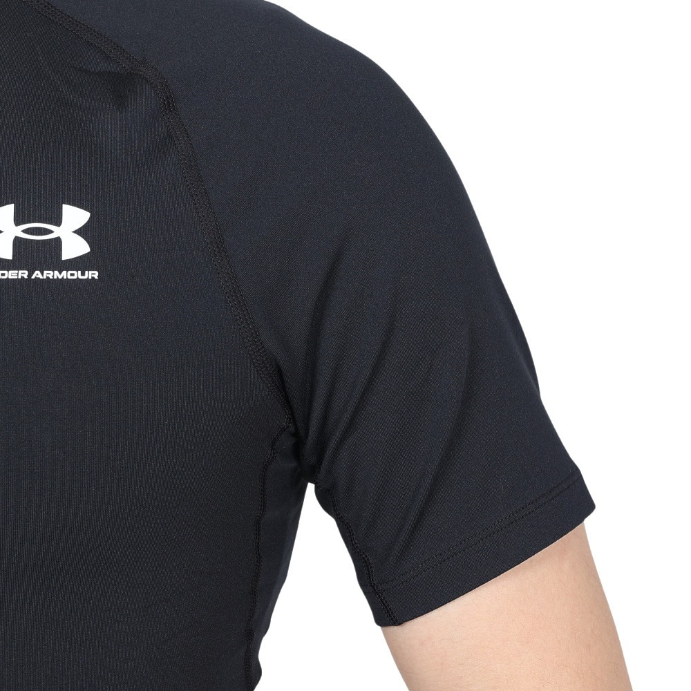 アンダーアーマー（UNDER ARMOUR）（メンズ）ヒートギア フィッティド ショートスリーブシャツ 1387941 001