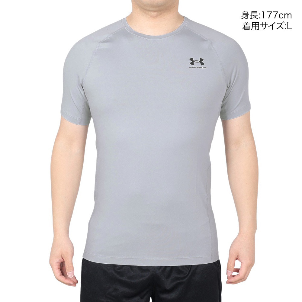 アンダーアーマー（UNDER ARMOUR）（メンズ）ヒートギア フィッティド ショートスリーブシャツ 1387941 011