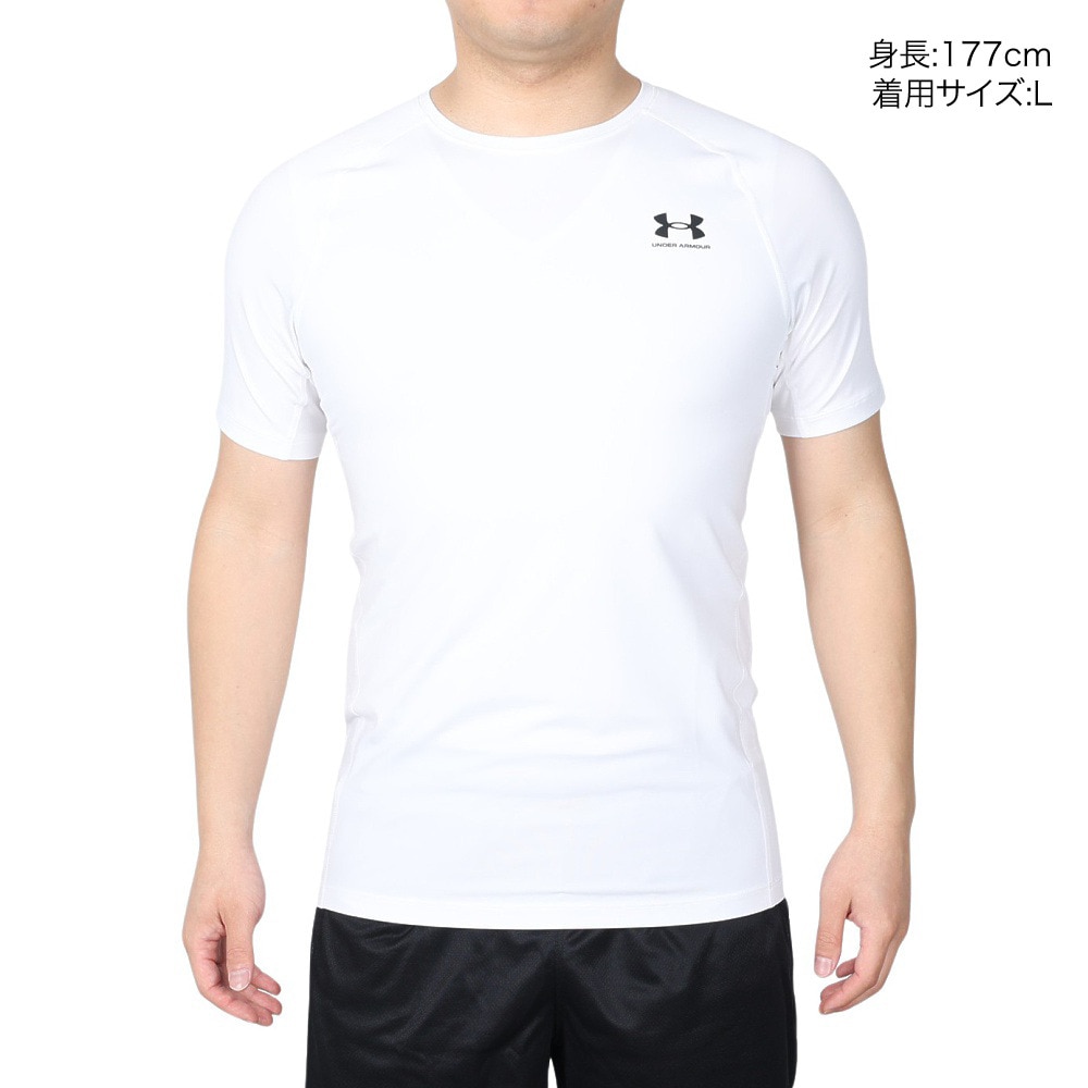 アンダーアーマー（UNDER ARMOUR）（メンズ）ヒートギア フィッティド ショートスリーブシャツ 1387941 100