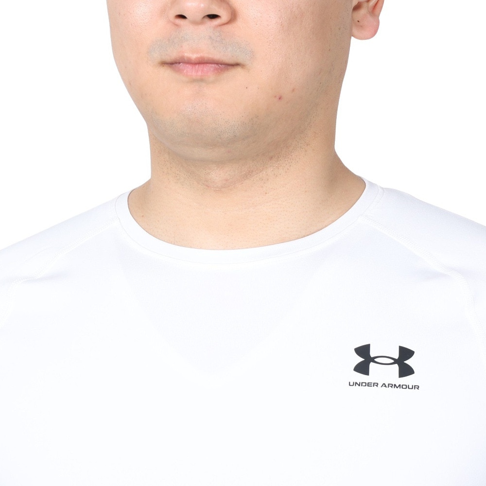 アンダーアーマー（UNDER ARMOUR）（メンズ）ヒートギア フィッティド ショートスリーブシャツ 1387941 100