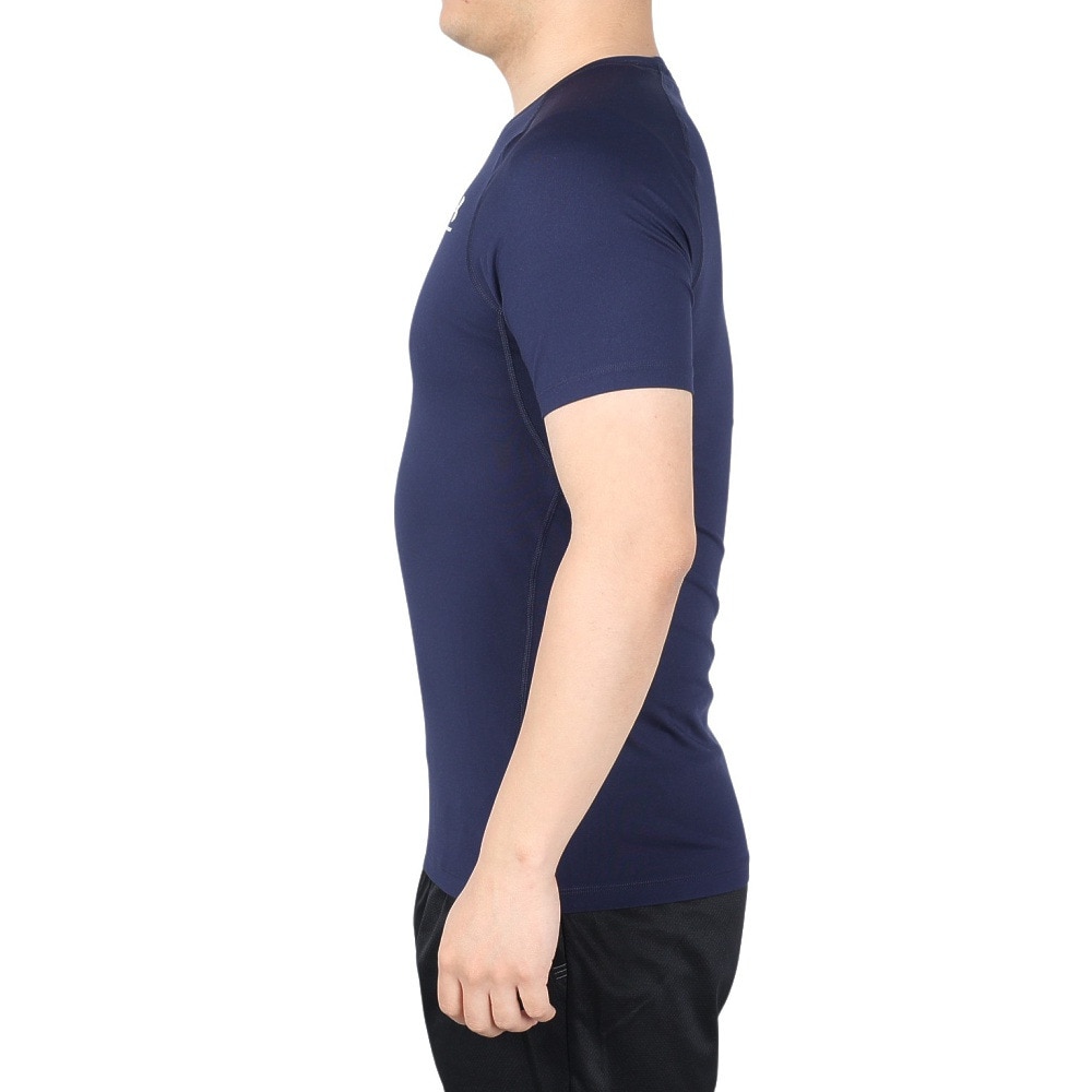 アンダーアーマー（UNDER ARMOUR）（メンズ）ヒートギア フィッティド ショートスリーブシャツ 1387941 410