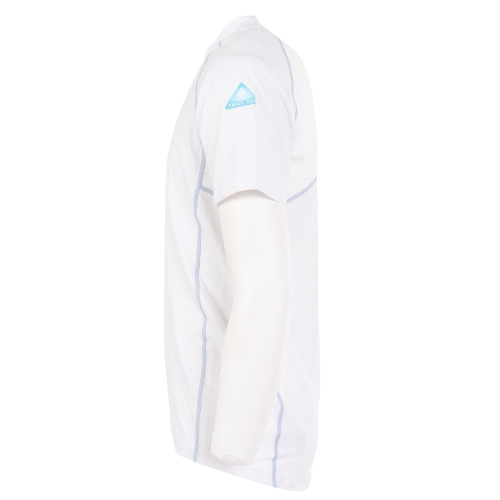 フリーズテック（FREEZE TECH）（メンズ、レディース）tシャツ 氷撃 吸水速乾 抗菌防臭 uv ホワイト 白 氷撃インナー 半袖Tシャツ シロ 25153383