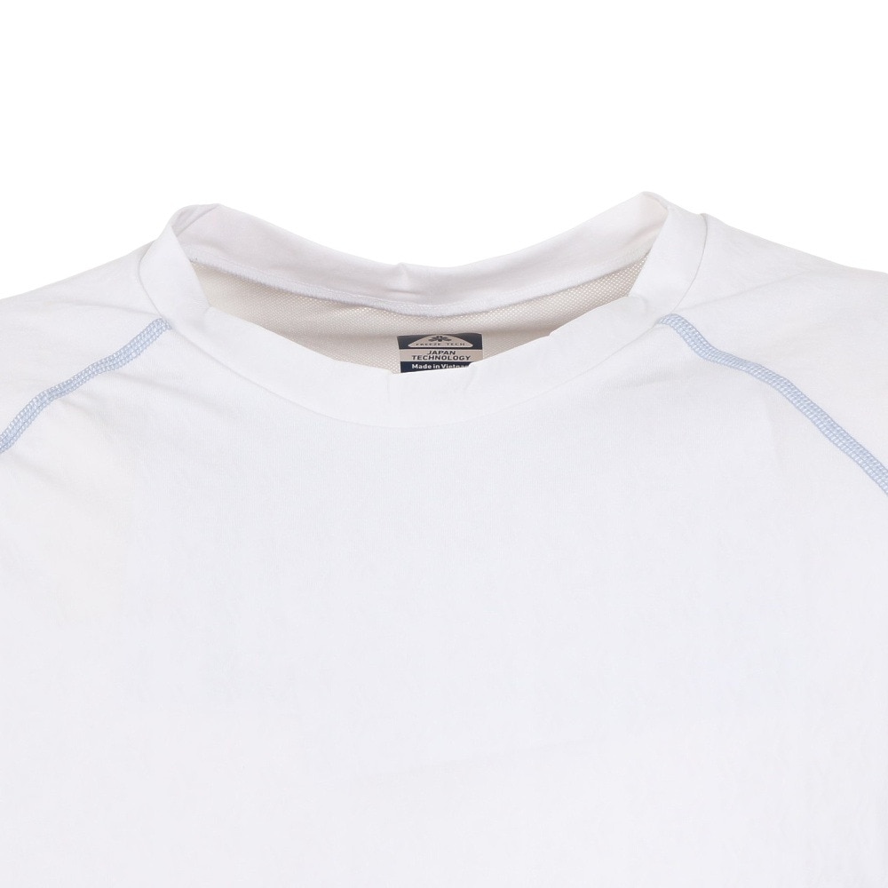 フリーズテック（FREEZE TECH）（メンズ、レディース）tシャツ 氷撃 吸水速乾 抗菌防臭 uv ホワイト 白 氷撃インナー 半袖Tシャツ シロ 25153383