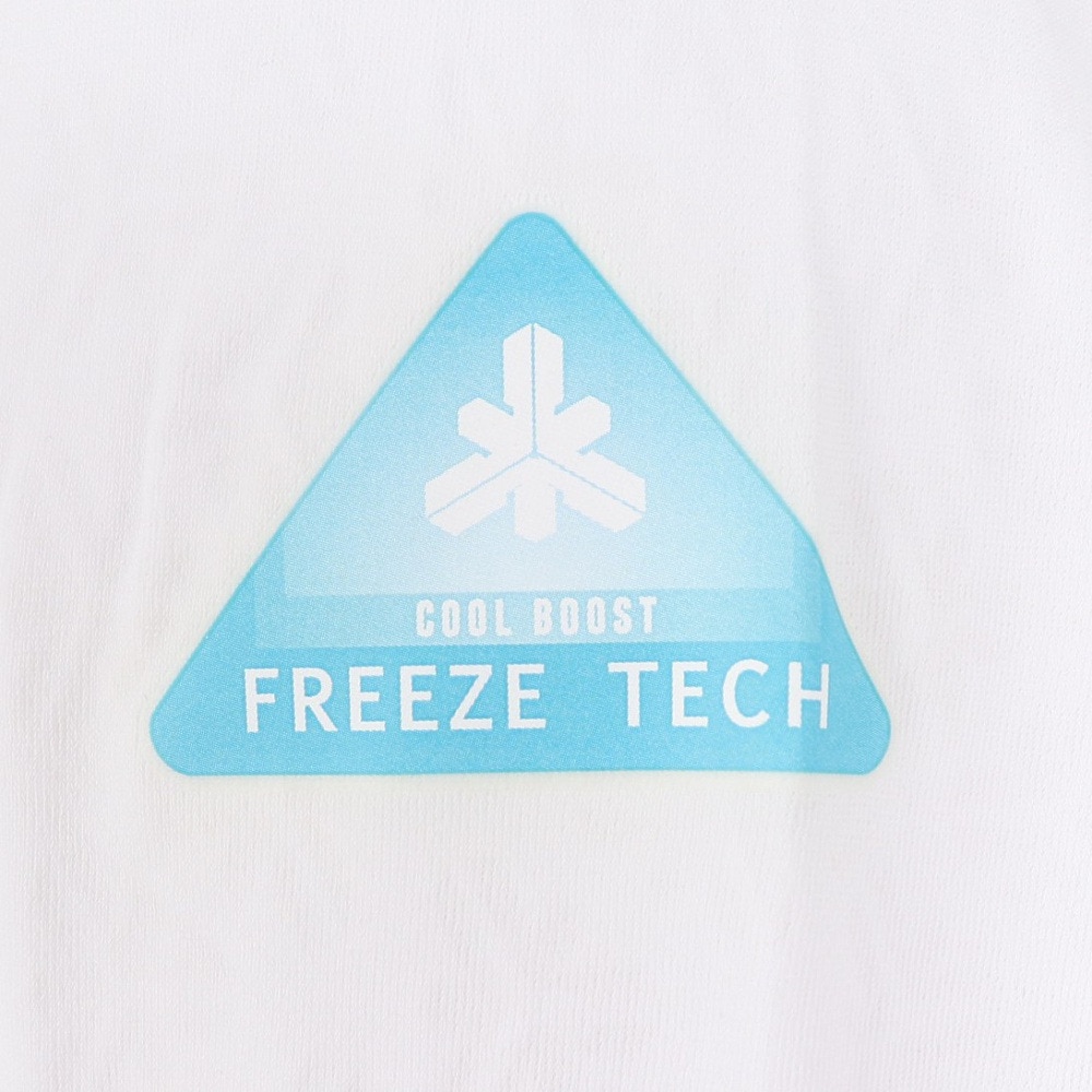 フリーズテック（FREEZE TECH）（メンズ、レディース）tシャツ 氷撃 吸水速乾 抗菌防臭 uv ホワイト 白 氷撃インナー 半袖Tシャツ シロ 25153383