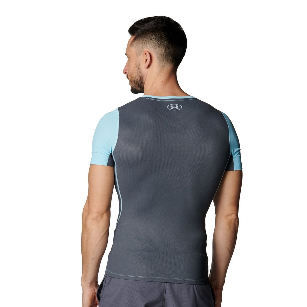アンダーアーマー（UNDER ARMOUR）（メンズ）アイソチル ベント コンプレッション ショートスリーブシャツ 6001532 494