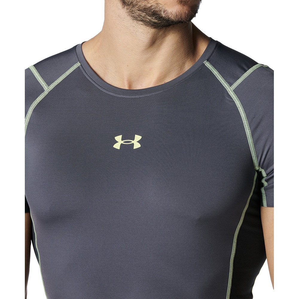 アンダーアーマー（UNDER ARMOUR）（メンズ）ヒートギアアーマー コンプレッション ノベルティ ショートスリーブ シャツ 6001536 025
