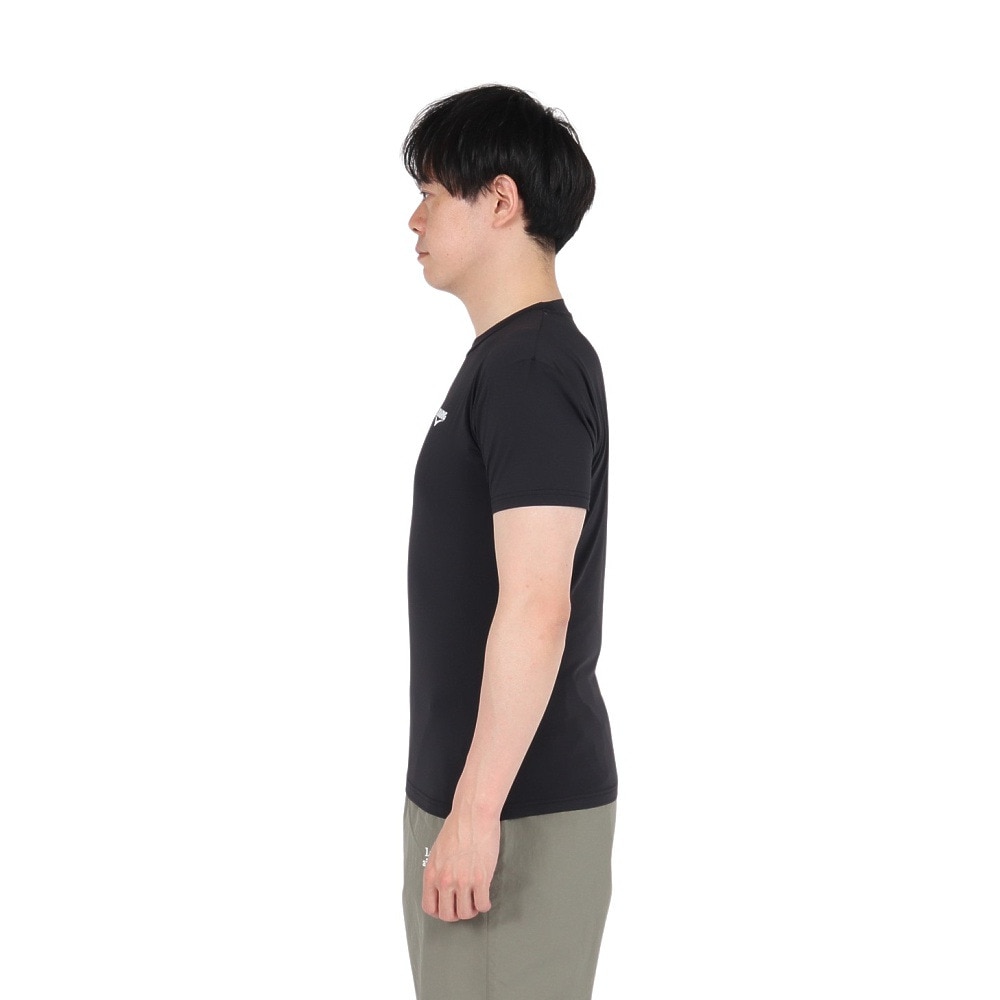 デュアリグ（DUARIG）（メンズ）ドライプラス LOOSE クルーネック 半袖Tシャツ 5S0009-AHET-786TNR BLK