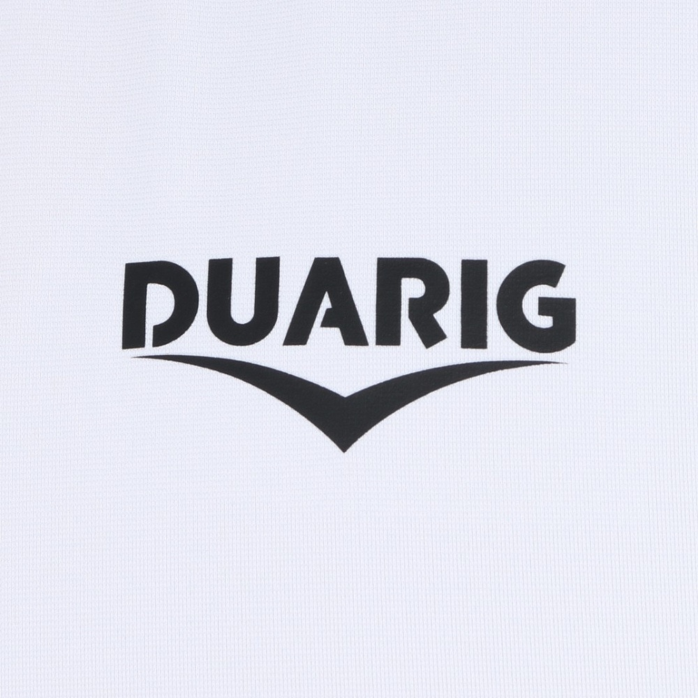 デュアリグ（DUARIG）（メンズ）ドライプラス LOOSE クルーネック 半袖Tシャツ 5S0009-AHET-786TNR WHT