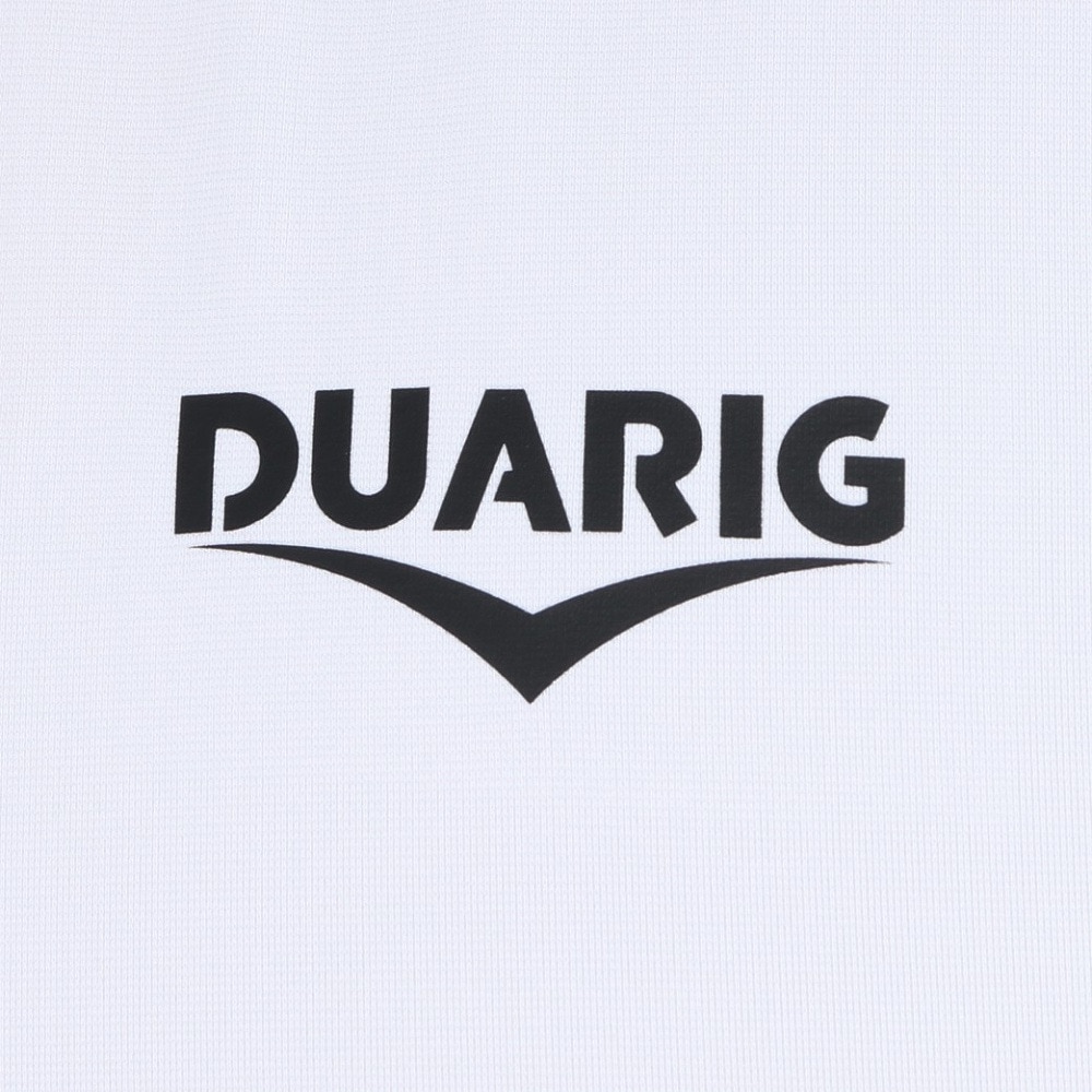 デュアリグ（DUARIG）（メンズ）ドライプラス LOOSE モックネック 半袖シャツ 5S0011-AHET-786TNR WHT