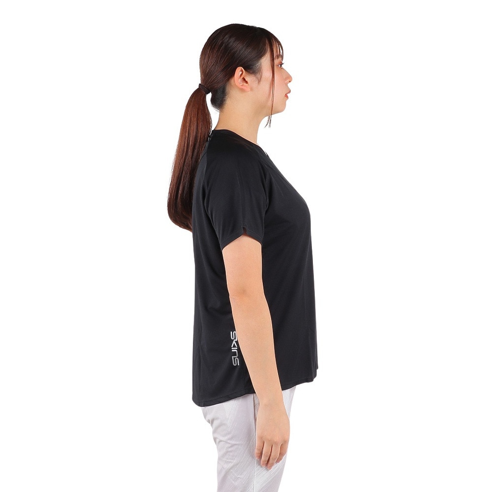 スキンズ（SKINS）（レディース）半袖Tシャツ レディース 3 ウイメンズ ショートスリーブ 182-20345-019